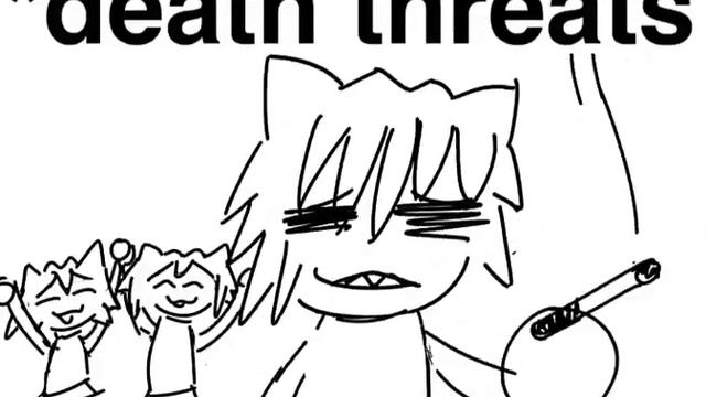 Death treats meme but Neco-Arc смотреть онлайн