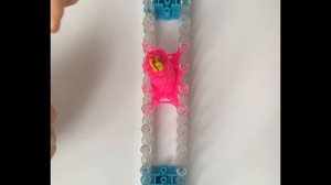 Свечка из резиночек на станке Rainbow Loom￼