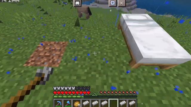 Ферма жителей. Выживание #8. Minecraft Bedrock 1.19 смотреть онлайн
