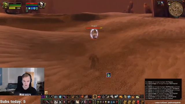 WoW Classic Rogue vs Mage - WoW Classic Rogue Mage PvP смотреть онлайн