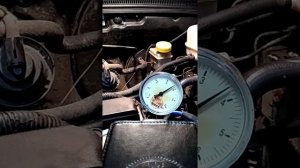 Замер давления в топливной системе Шевроле Лачетти. Норма 4бара.