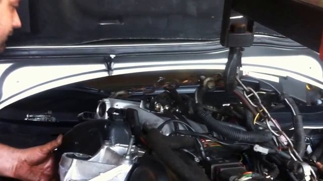 Citroen Xantia V6 - engine pullout смотреть онлайн
