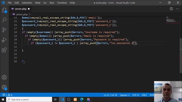 User Registration Form with PHP , MySQL and Bootstrap.How to become Web-Developer! #part5-(5). смотреть онлайн