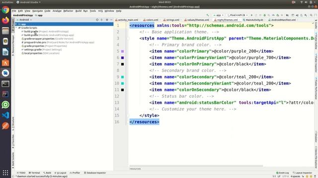 Make your first android application with kotlin | Introduction of android studio | Part 1 смотреть онлайн