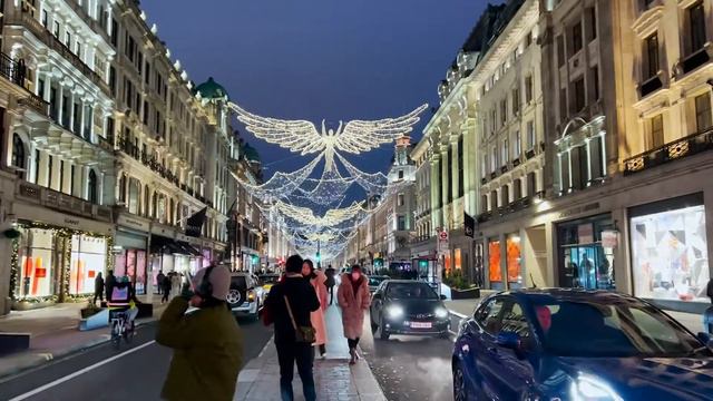 Найкрасивіші декорації та вітрини Лондона взимку \ Cartier \ Regent Street \ Anabel \ Mayfair смотреть онлайн