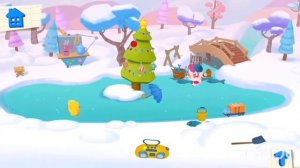 Мишки мимимишки лепят снеговика | Веселые мишки | мишки мимимишки катаются на льду