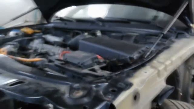 Skoda Tur универсал устранение перекоса моторного проема, ремонт капота смотреть онлайн