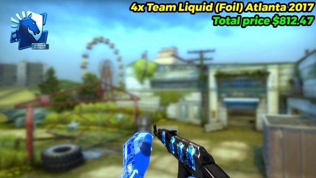 AK-47 SLATE STICKERS COMBINATIONS #2 - CS:GO смотреть онлайн