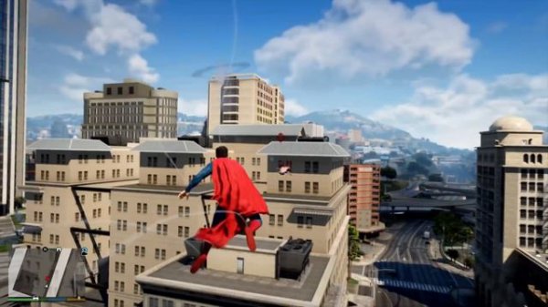 GTA 5 - SUPERMAN vs HOMELANDER | Epic God Battle!!