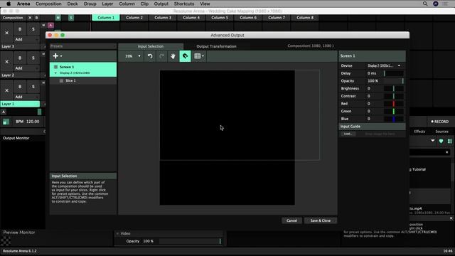 Resolume Arena 6 Tutorial | Learn Cake Mapping (2/6) Projection Mapping смотреть онлайн