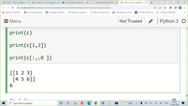 Machine Learning for Data Science Using Python- Day 2: Python Basics смотреть онлайн