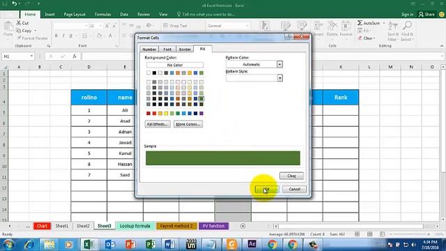 Conditional formatting in excel 2007, 2010, 2013, 2016 смотреть онлайн