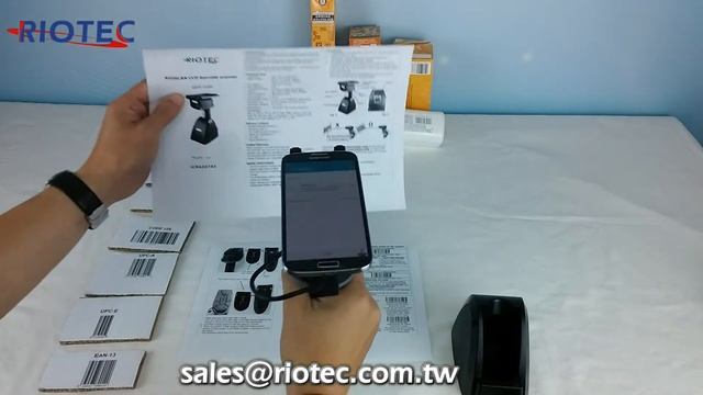 RioScan Mobile Barcode Scanner iLS6307LS смотреть онлайн
