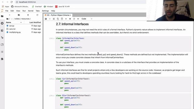 PYTHON: Interfacce informali (M3-E06) смотреть онлайн