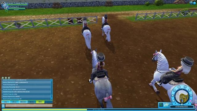Star Stable Dressage Routine Practice! - ft. Flower Girls Club ✨ смотреть онлайн