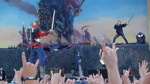 Iron Maiden - The Trooper Live @ Letnany Airport Prague 20.6.2018 смотреть онлайн
