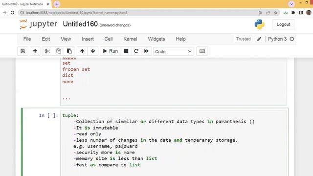 Tuple in Python | Python for beginners in Hindi | Module 5 смотреть онлайн