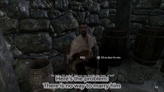 Elder Scrolls V: Skyrim - The Bonds of Matrimony Odfel: The impossible Marriage смотреть онлайн