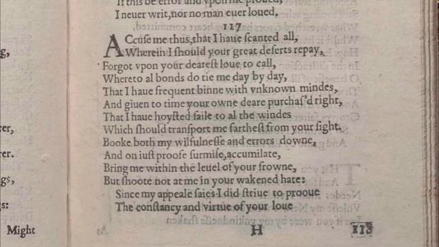 Shakespeare's Sonnet #117 "Accuse me thus: that I have scanted all" смотреть онлайн