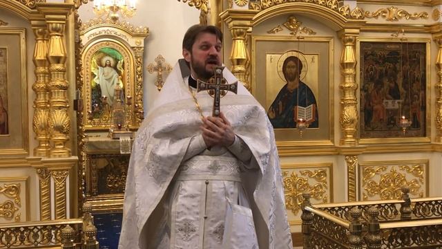 Неделя 7-я по Пасхе.Попразднство Вознесения Господня.Проповедь настоятеля храма о.Максима Никитског смотреть онлайн