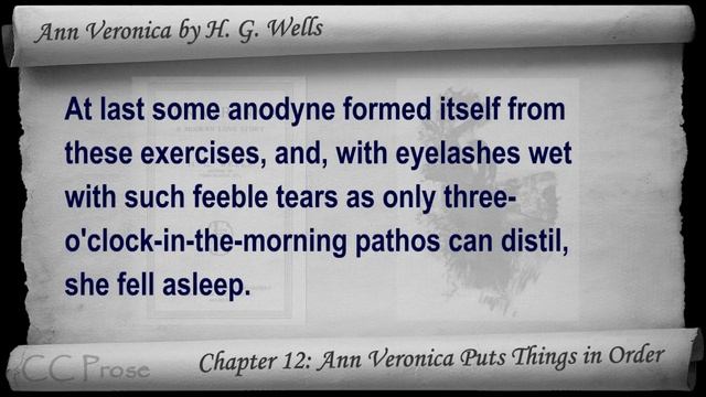 Chapter 12 - Ann Veronica By H. G. Wells - Ann Veronica Puts Things In Order