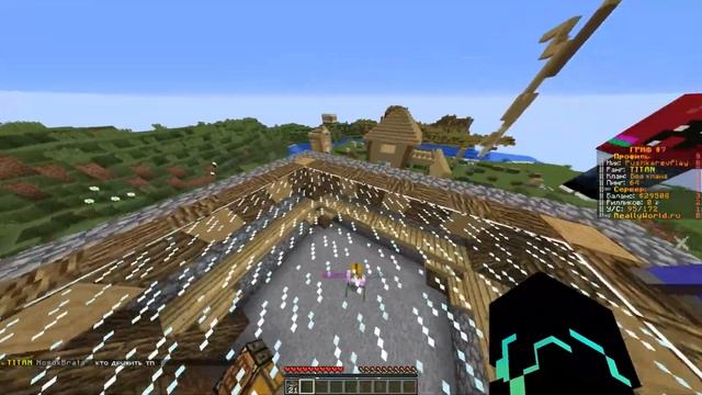 Играем в Minecraft на сервере ReallyWorld смотреть онлайн