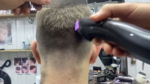 Как доработать не сведённый переход в мужской стрижке