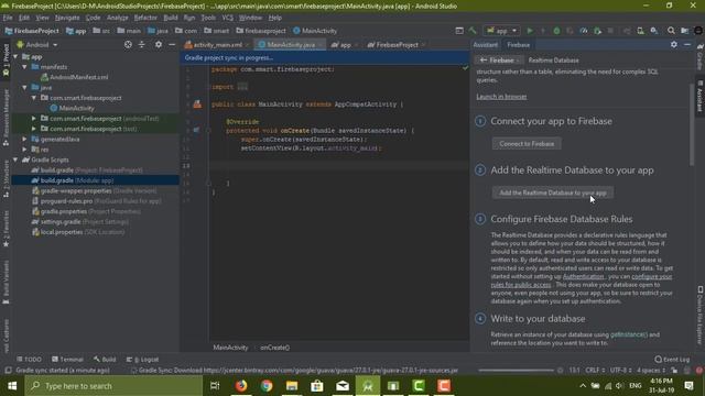 Android Studio 35 - Connect App to Firebase & Insert Data to Firebase Database смотреть онлайн