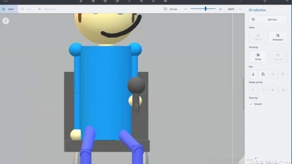 dave from dave's fun algebra class in paint 3d