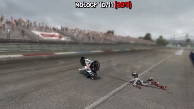 Crash Di Game MotoGP Dari 2000 ke 2021 смотреть онлайн
