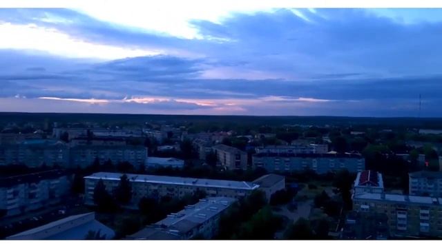 Архангельская область город Няндома с высоты птичьего полёта смотреть онлайн