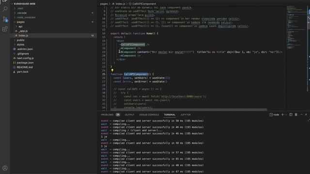 NextJS, API Request Falan - Web'e Aşırı Giriş Dersleri - 7 смотреть онлайн