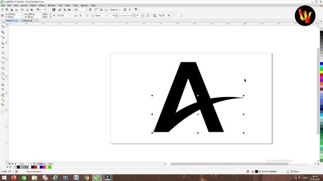 CorelDraw X7 Tutorial In Hindi I Best Tips & Tricks I Logo Design In Coreldraw I Text & Contour Too смотреть онлайн