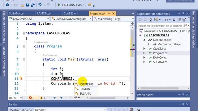 Curso C# Modulo 1 - 1_1 Estructura de un programa de consola en C# смотреть онлайн