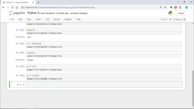 Type Casting in Python | Python Tutorial Series #4 смотреть онлайн