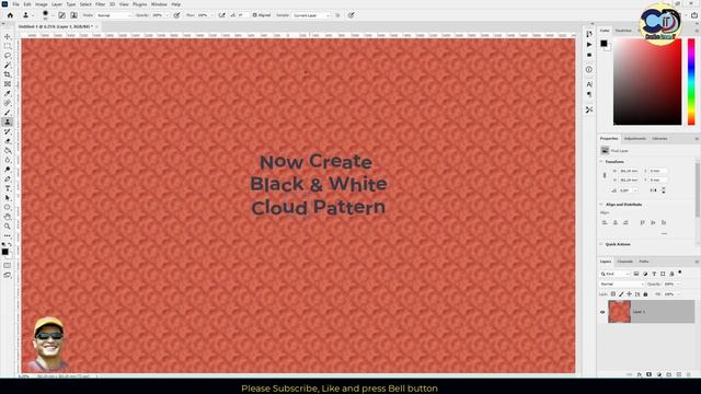 How to create a cloud pattern in Photoshop смотреть онлайн