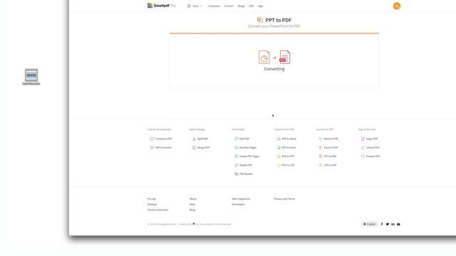 How to Convert PPT to PDF with Hyperlinks with Smallpdf смотреть онлайн