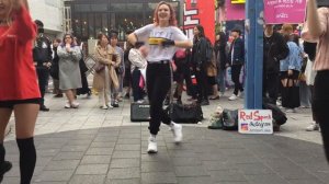 [K-POP in Public]  Full#2 190428 РУССКИЕ ТАНЦУЮТ В КОРЕЕ «RED SPARK» cover dance Hongdae busking