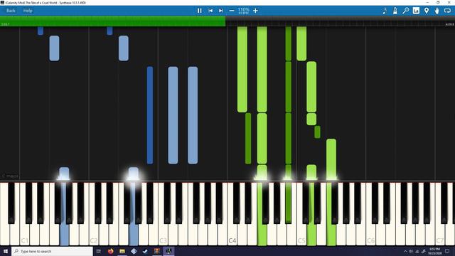 The Tale of A Cruel World (DM DOKURO) - Piano Tutorial смотреть онлайн