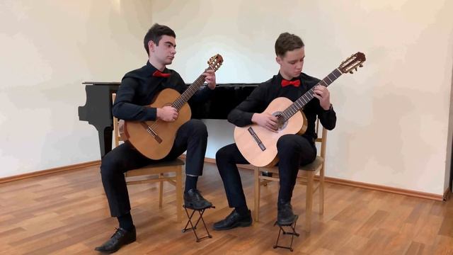 Павлов Федор, Маргарян Анушаван - И.С.Бах ария BWV 1033 (Россия, г.Санкт-Петербург) смотреть онлайн