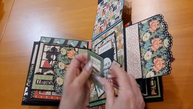 Mini Album #8 - 9 x 7 Album using Graphic 45 смотреть онлайн