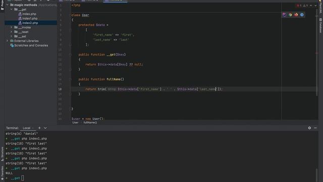 What is __get() magic method - how it works? смотреть онлайн
