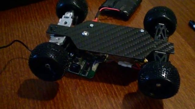 1/36 Custom Built Losi Micro DT - 4WD first test смотреть онлайн