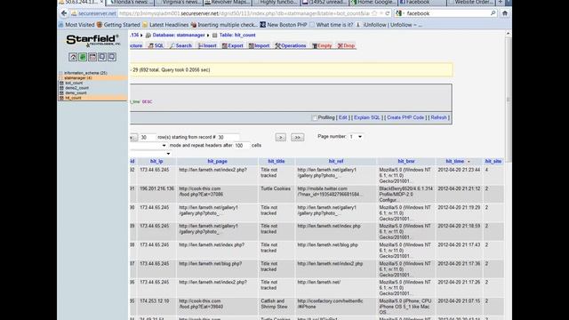 Php Hit counter on steroids Roll your own analytics software part 4 смотреть онлайн