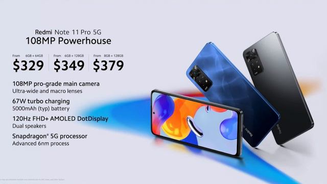 Redmi Note 11, 11S, 11 Pro, 11 Pro 5G - Xiaomi dévoile sa nouvelle gamme ! смотреть онлайн