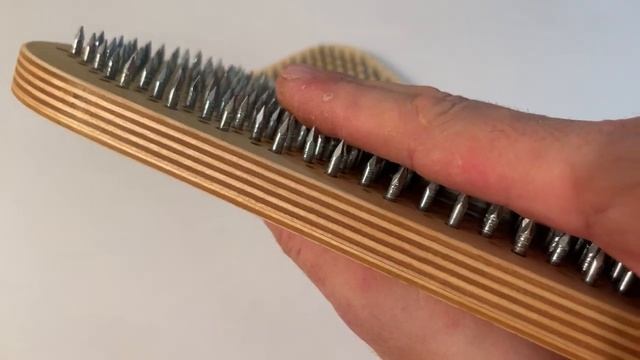 Обзор доски с оцинковаными гвоздями и технологией Живые гвозди "Любовь" смотреть онлайн