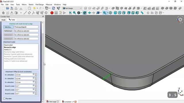 FreeCAD Beginners tutorial: practical exercise 51 - STUDYCADCAM - MultiTransform tool смотреть онлайн