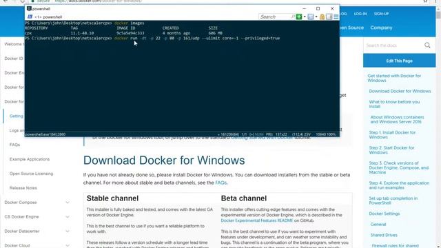 How to install Netscaler CPX on Docker for Windows смотреть онлайн