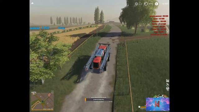 Стрим №14 Farming Simulator 19!!! ч.2 смотреть онлайн