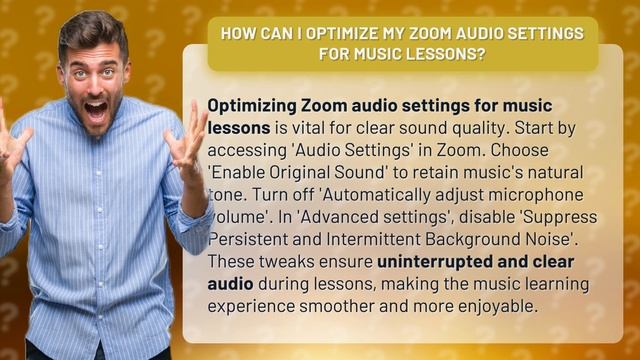 How Can I Optimize My Zoom Audio Settings for Music Lessons? смотреть онлайн